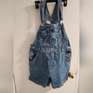 Jordache Classic Denim Short Overalls , Size L (11/13)